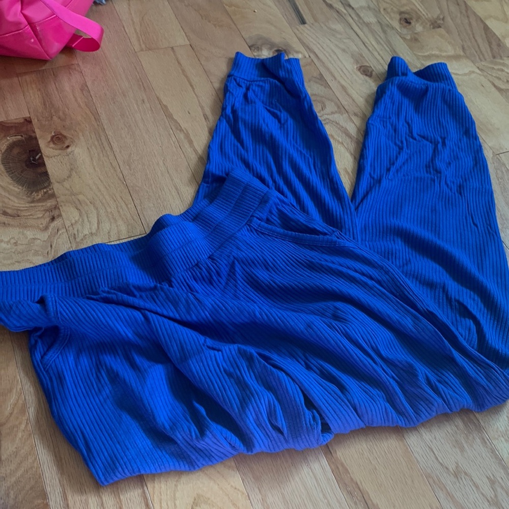 Amour vert rib knit joggers